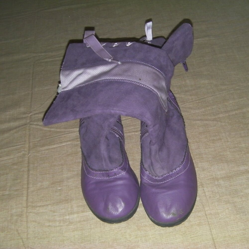 Purple Color Size 3 Boots